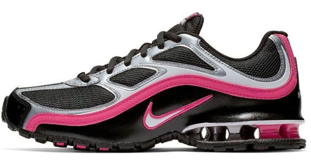 nike women's reax run 5 black pink