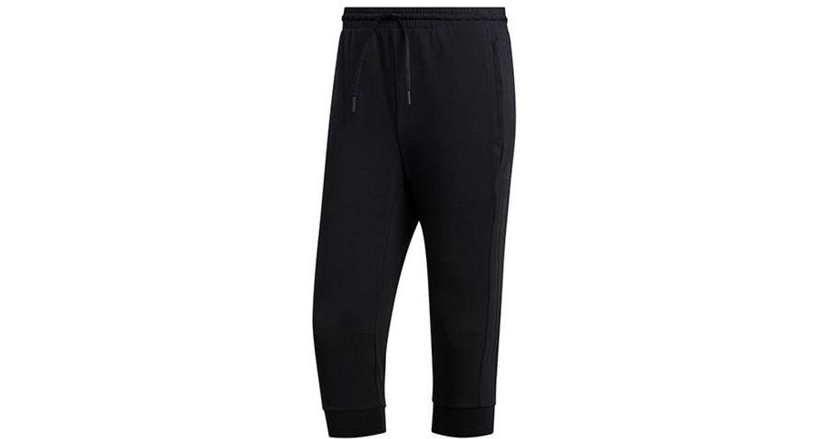 adidas Adida Pnt 34 Dk 3 Training Running Port Lim Fit Cropped Pant Black for Men | Lyst
