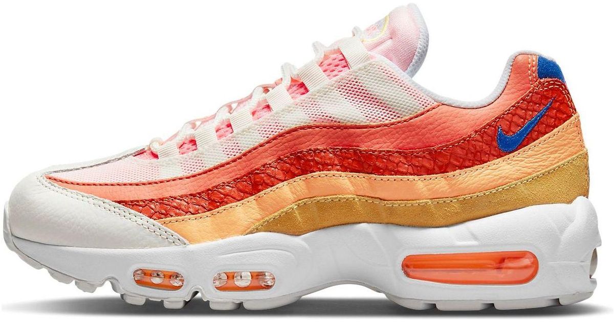 nike air max 90 snakeskin campfire orange