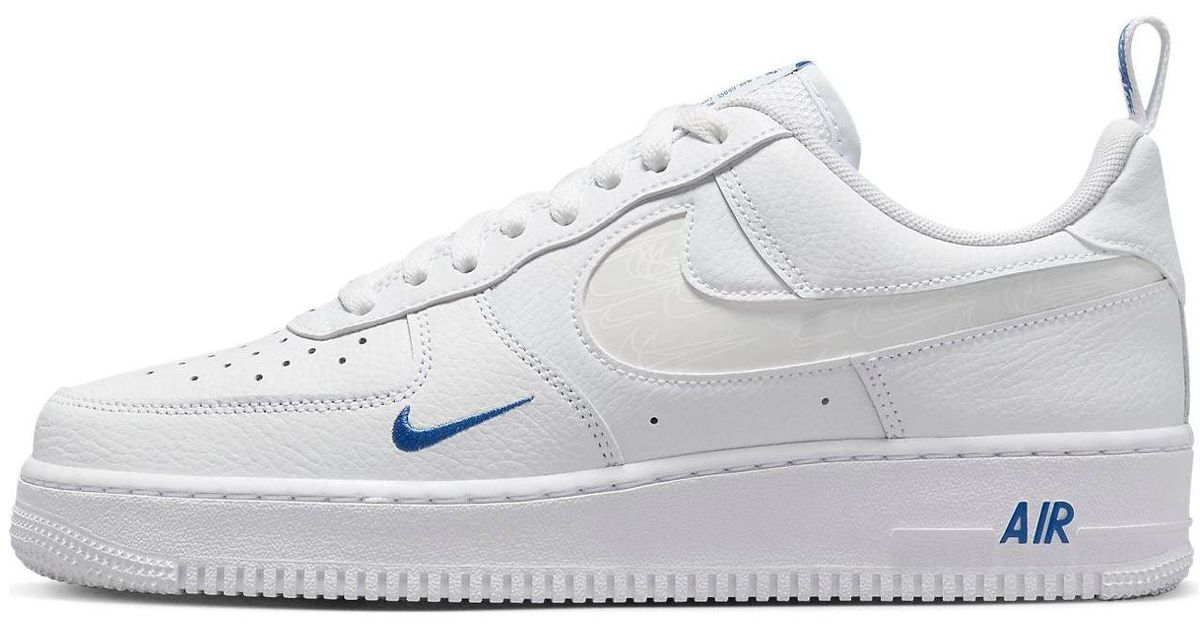 nike air force 1 blue tick junior