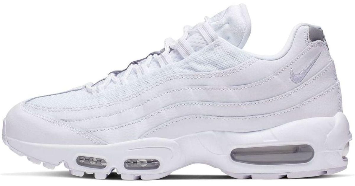 all white nike airmax