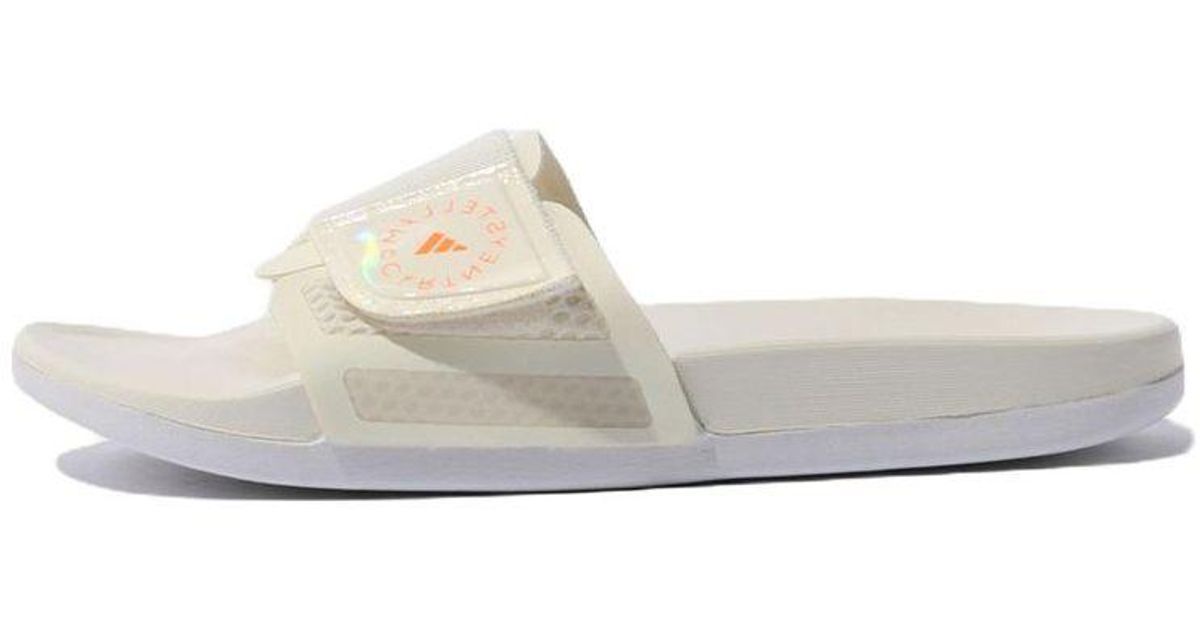 adidas Slides X Stella Mccartney in White | Lyst