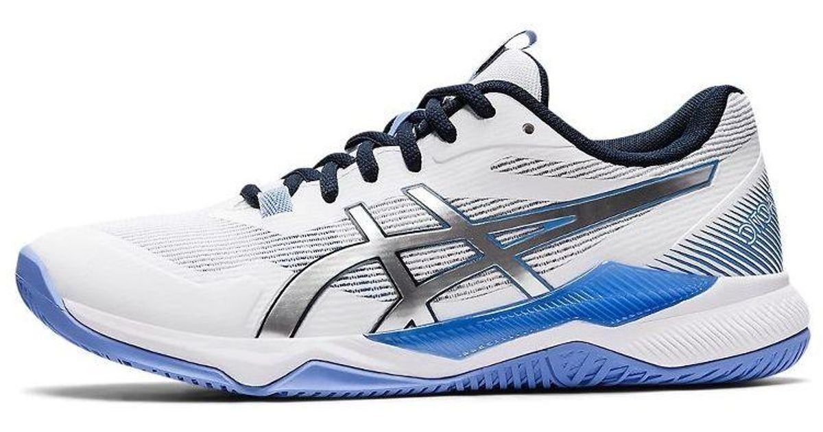 Asics Gel Tactic 'white Periwinkle Blue' | Lyst