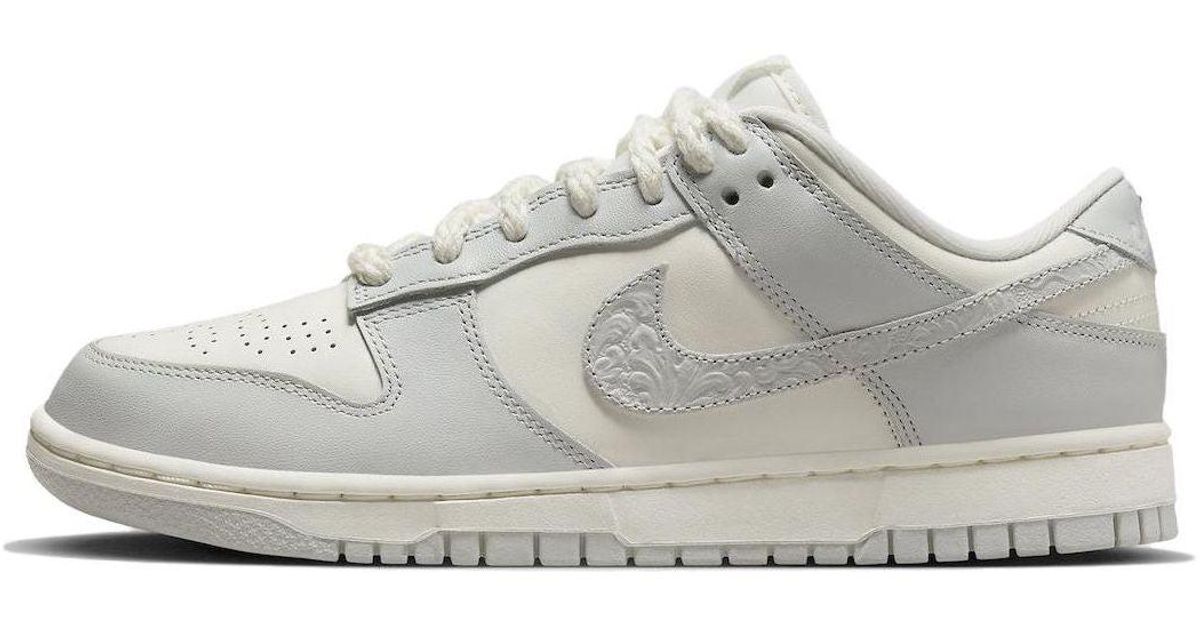 Nike Dunk Low 'needlework Sail Aura' in White Lyst