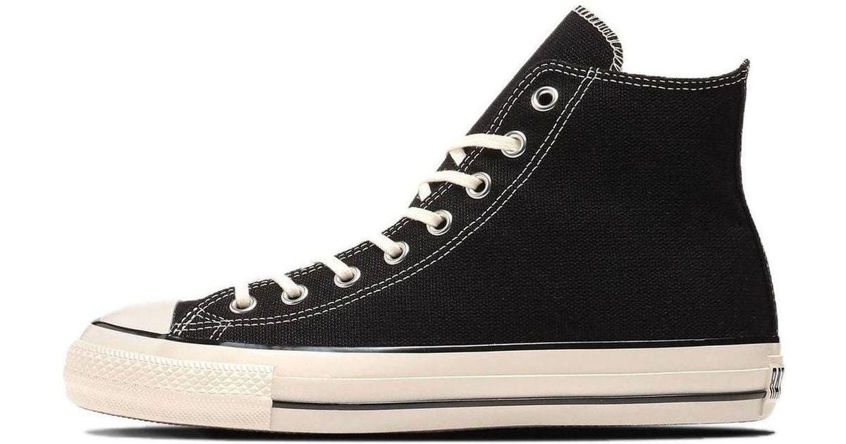 Converse All Star Us Hemp Hi in Black for Men Lyst UK