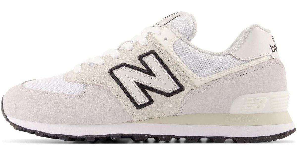 new balance 574 white out
