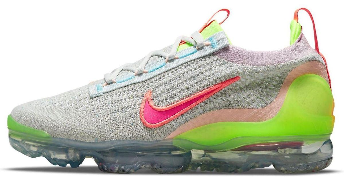 Nike Air Vapormax 2021 Flyknit in Green Lyst