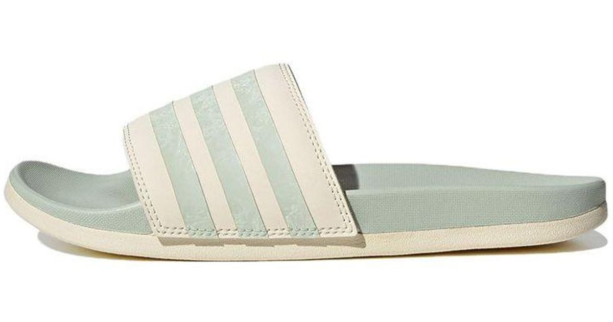 adilette linen green