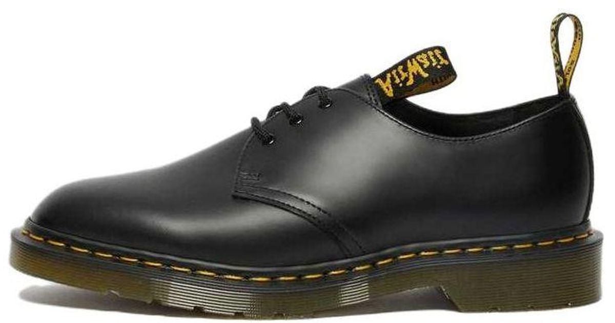 Dr. Martens X Engineered Garments 1461 Smooth' in Black for Men