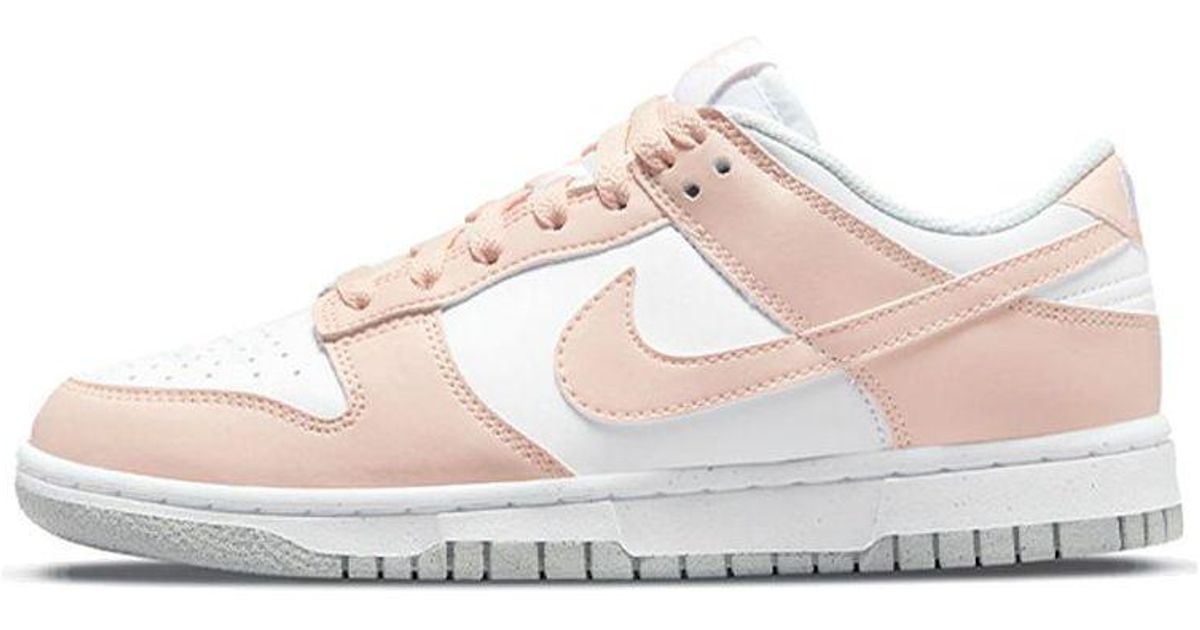 dunk white pale coral