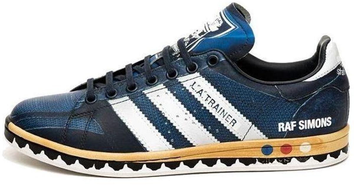 adidas Raf Simons X La Trainer Stan 'Trompe L'Oeil' in Blue for Men ...