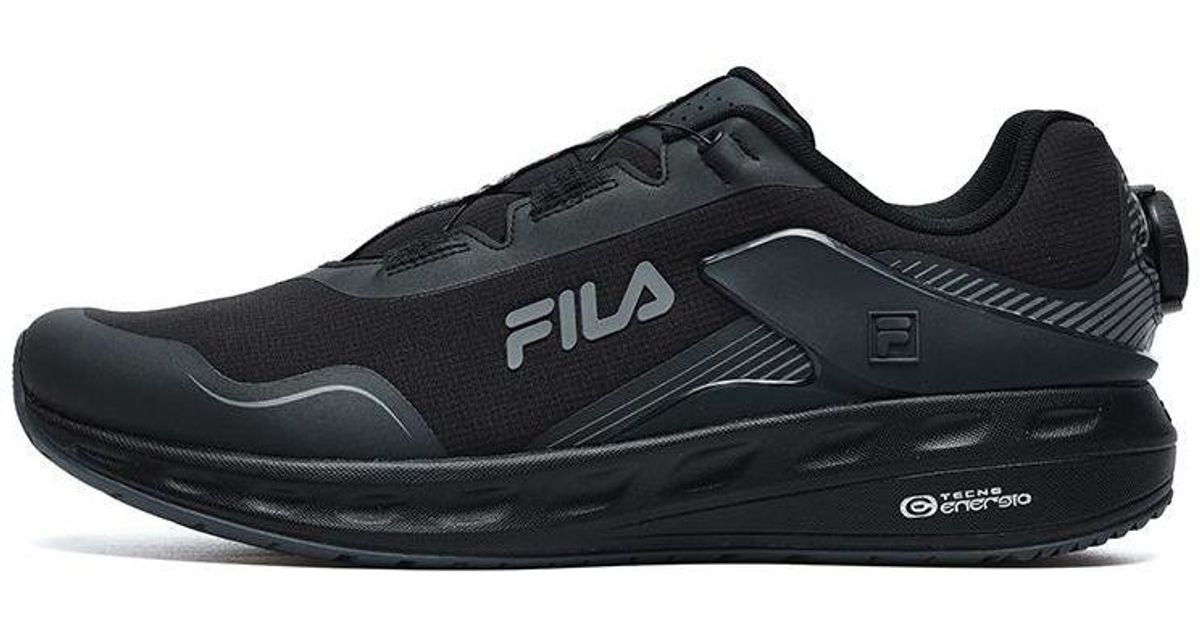 Fila Athletics Lynx Boa Sneakers in Black for Men | Lyst