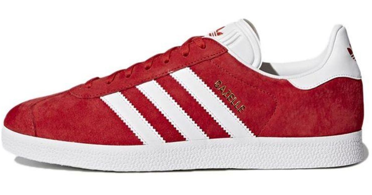 adidas Originals Gazelle 'scarlet' in Red for | Lyst