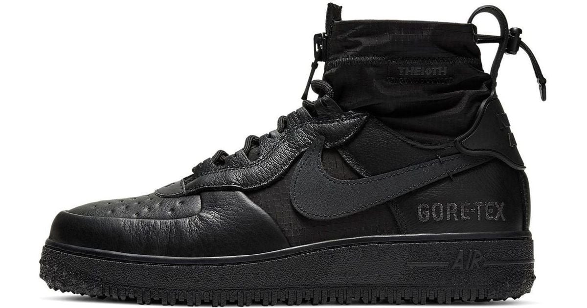 Nike Gore-Tex X Air Force 1 High 'Triple' in Black for Men | Lyst UK