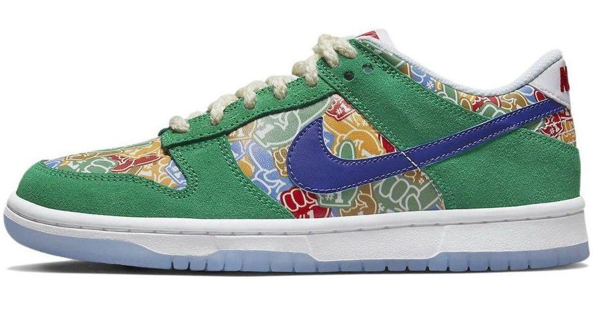 Nike Dunk Low 'foam Finger' in Green for Men Lyst
