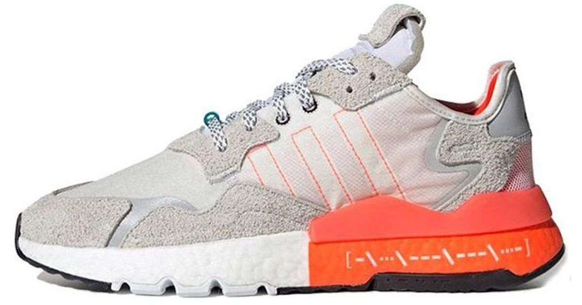 adidas Nite jogger 'morse Code' in White for Men Lyst UK