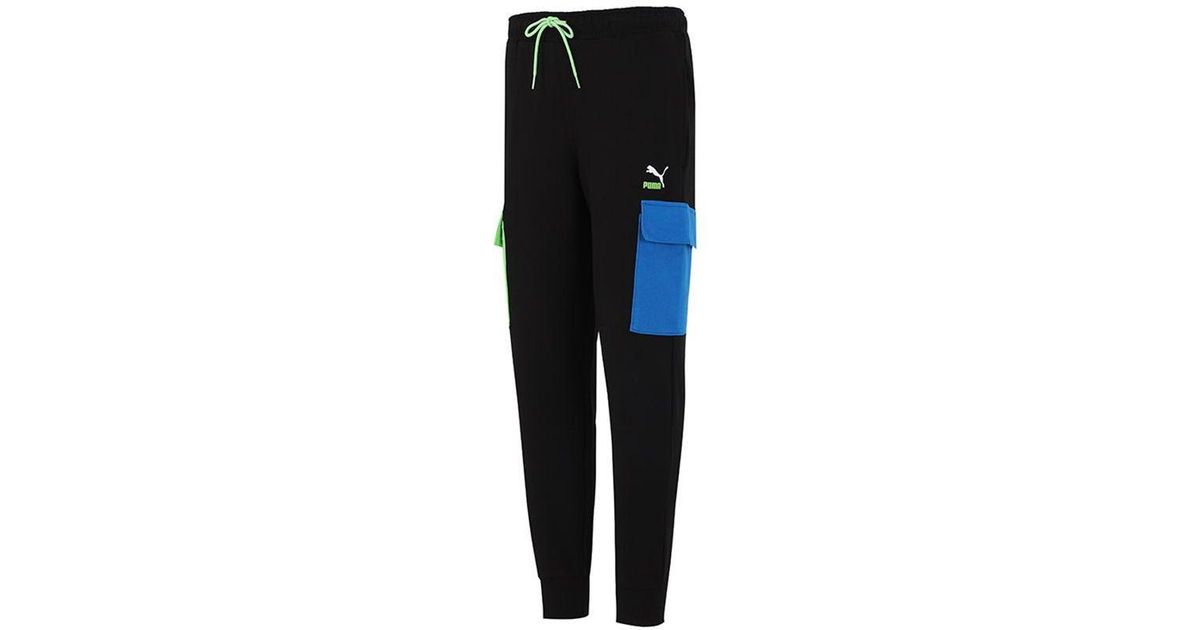 PUMA Clsx Training Cargo Pants in Black for Men | Lyst