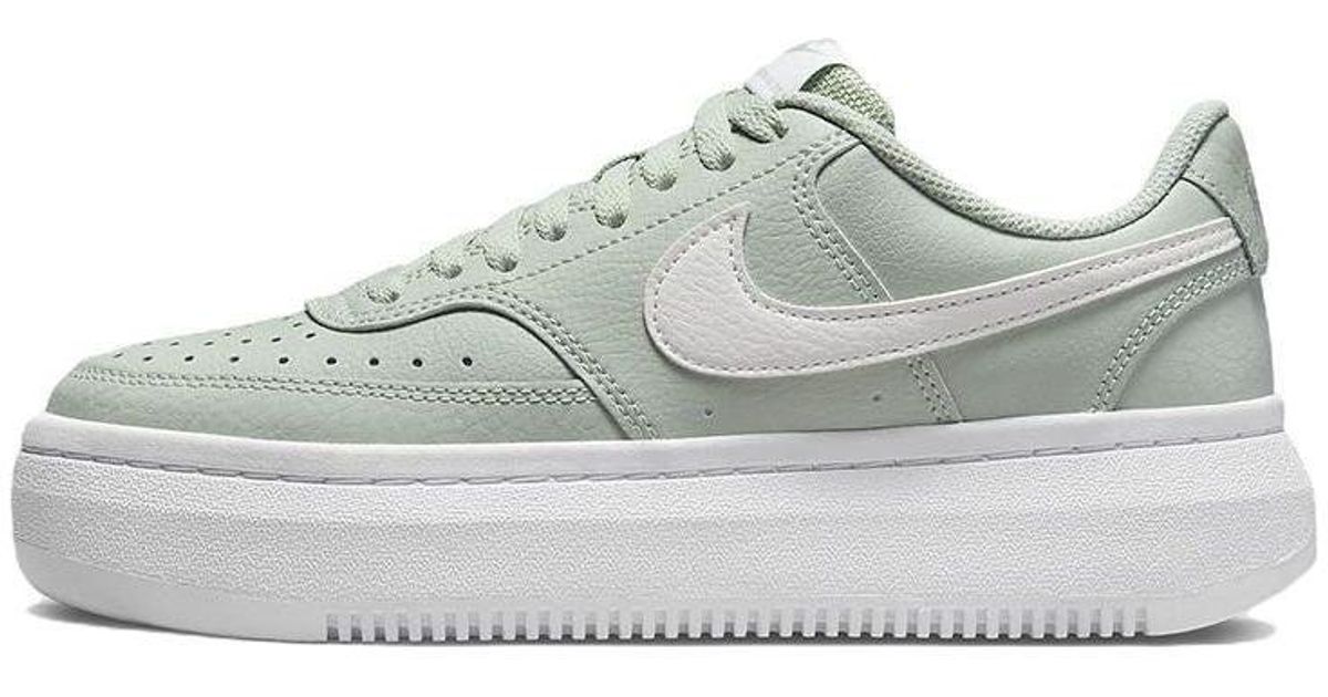 Nike Court Vision Alta seafoam in White Lyst Nike Court Vision Alta seafoam in White Lyst