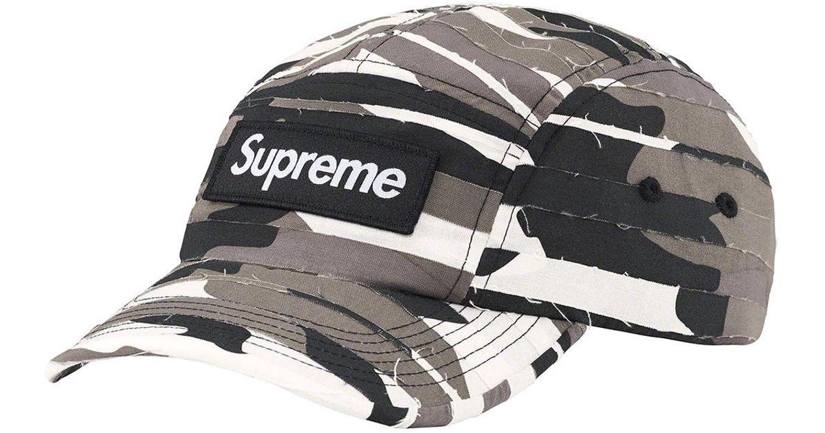 Supreme 少な目 Ducks Camp Cap Black