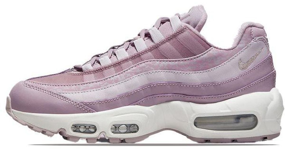 air max 95 purple and white