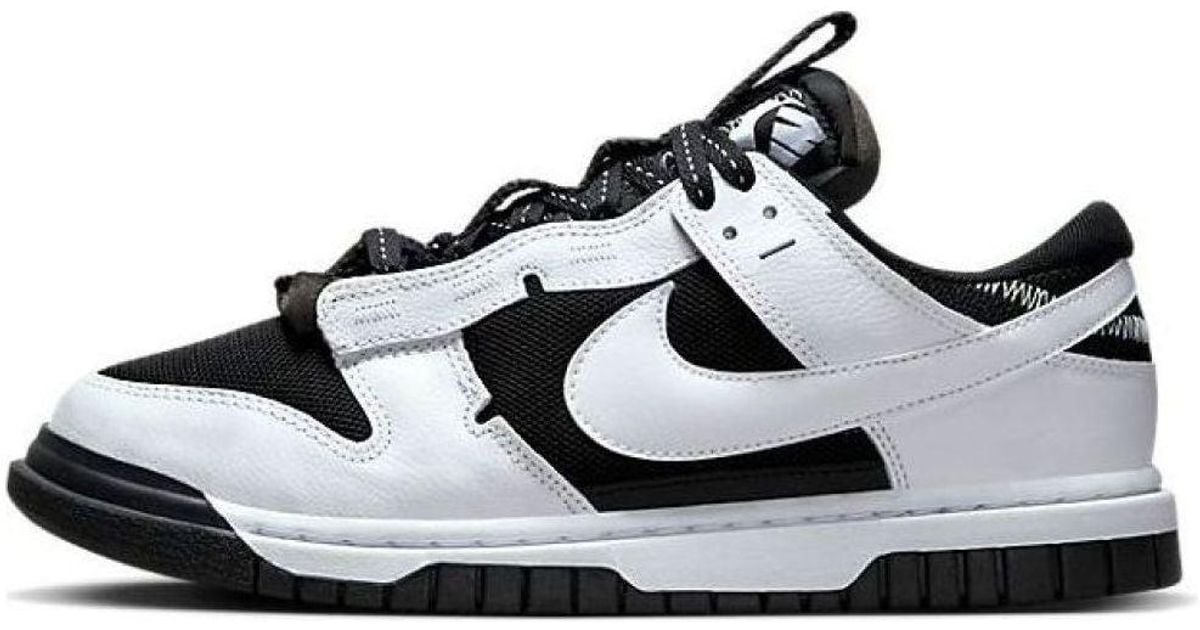 nike dunk low retro white black 42