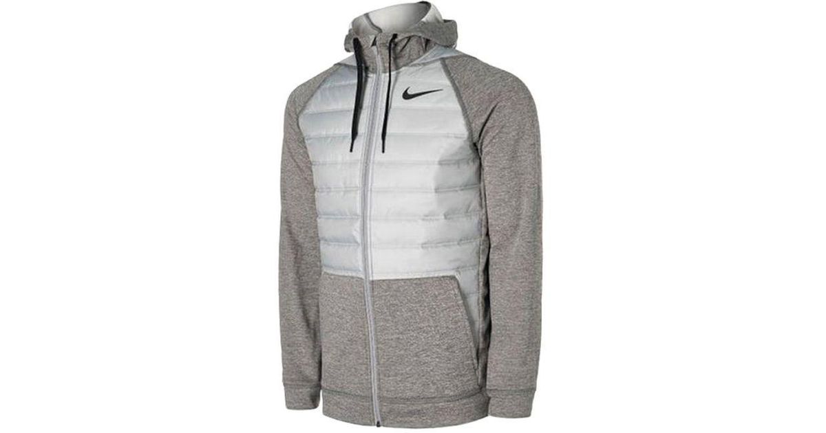 nike padded training jacket
