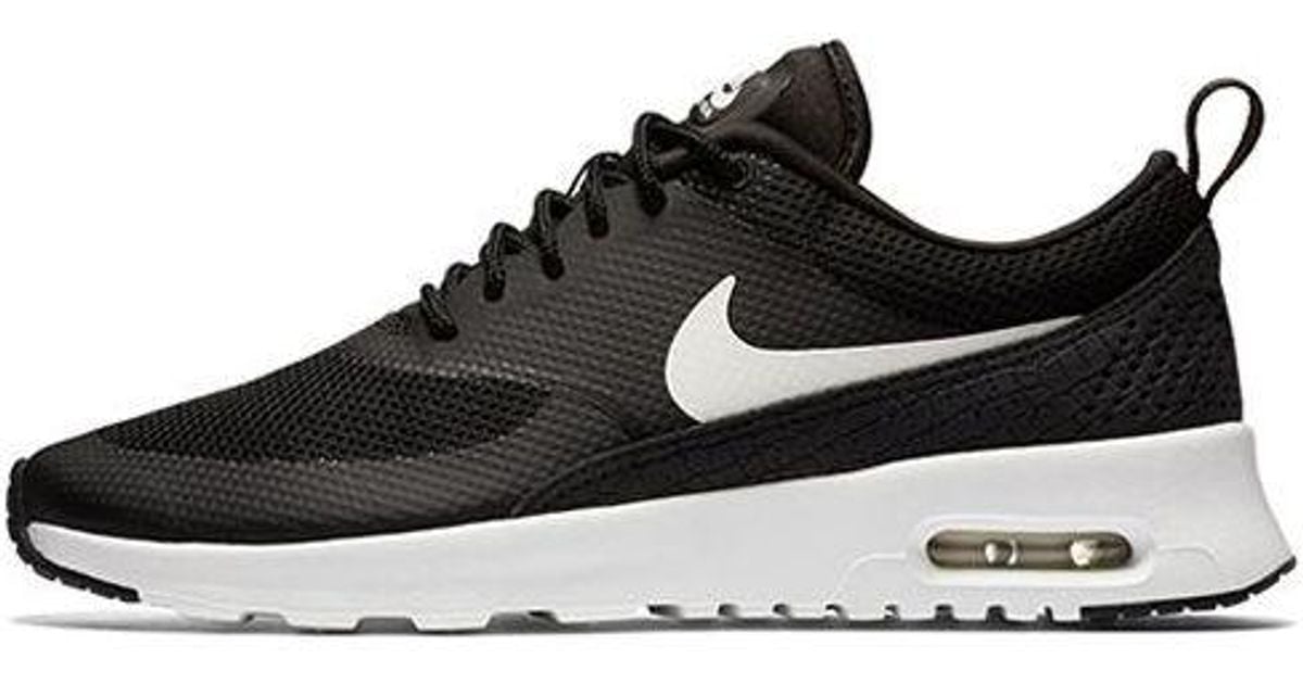 nike air max thea black & white