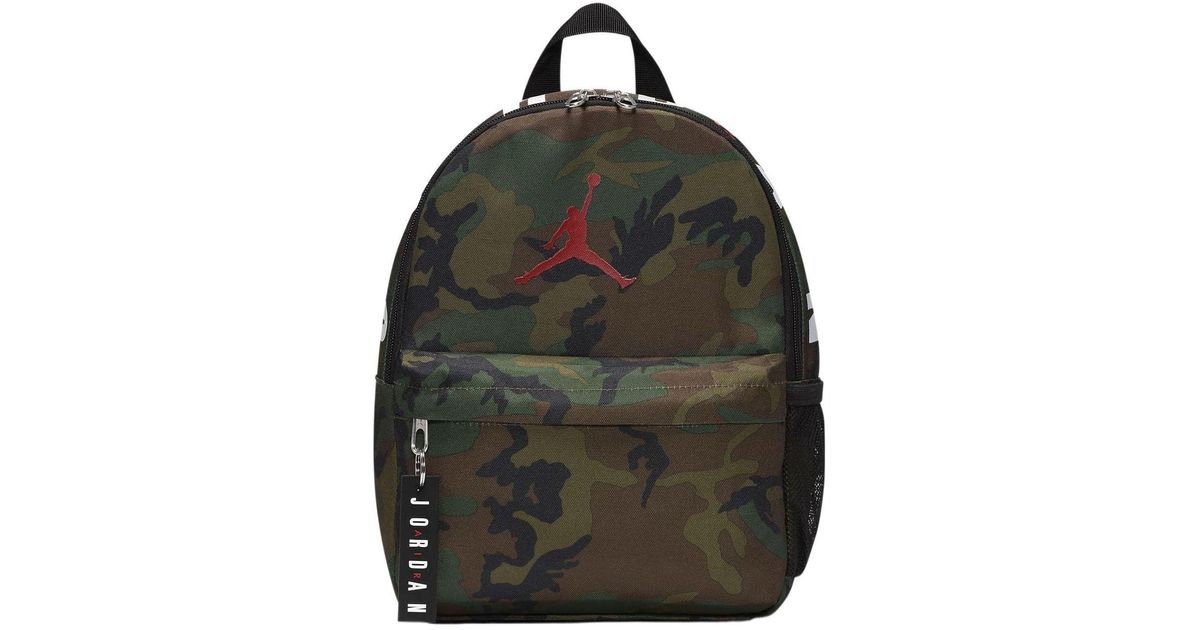 nike green camo backpack