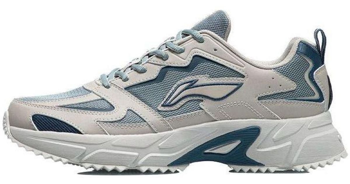 Retro Li Li-ning Retro Running Shoes in Blue for Men | Lyst