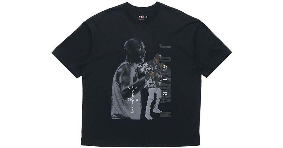 Nike X Cactus Jack By Travis Scott T-Shirt in Black for Men | Lyst UK