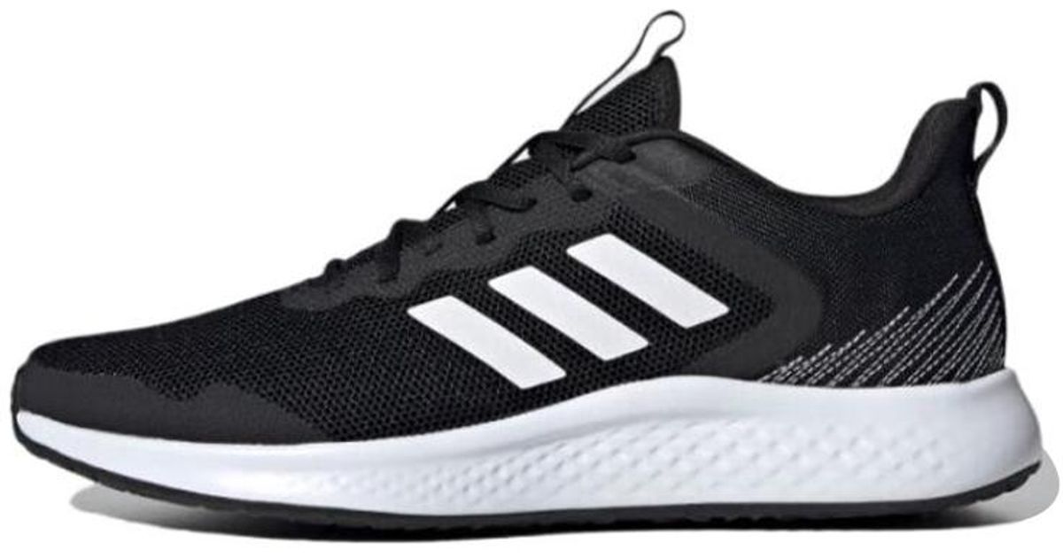 adidas Fluidstreet Running Shoes 'black White' for Men Lyst