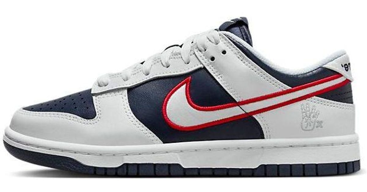 Nike Dunk Low 'houston Comets Fourpeat' in Blue Lyst