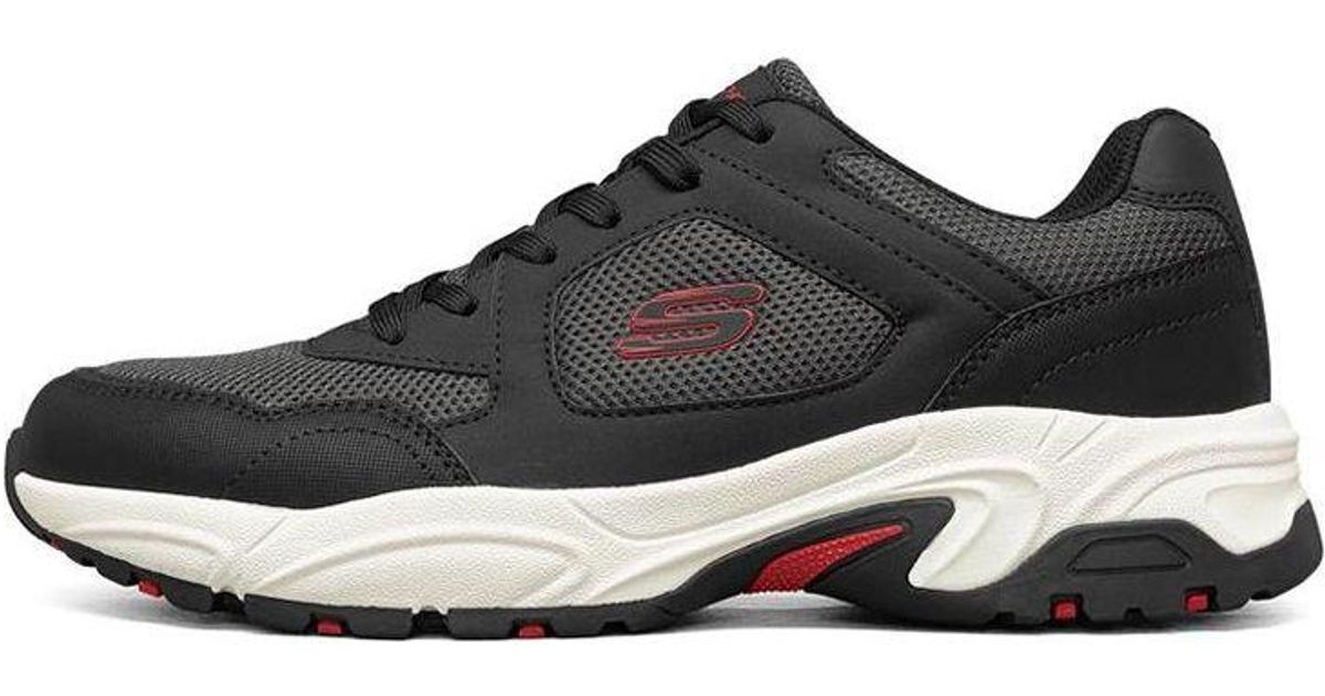 Skechers Alertness Lowrunning Shoes Black/red for Men Lyst