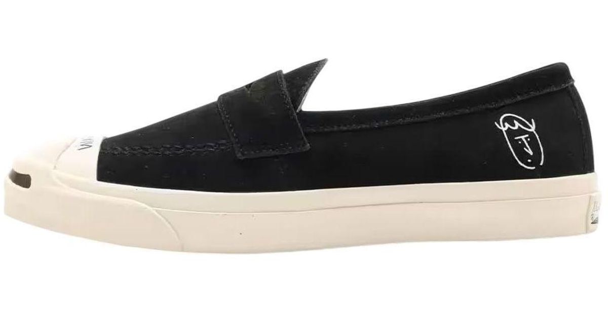 Converse X Yu Nagaba Jack Purcell Loafer in Black for Men | Lyst