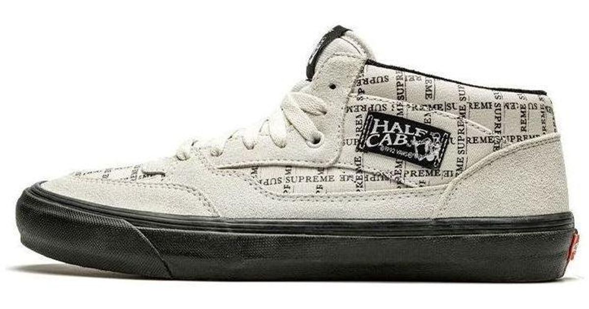 Vans Supreme X Half Cab Pro '92 'Off' in Black for Men | Lyst UK
