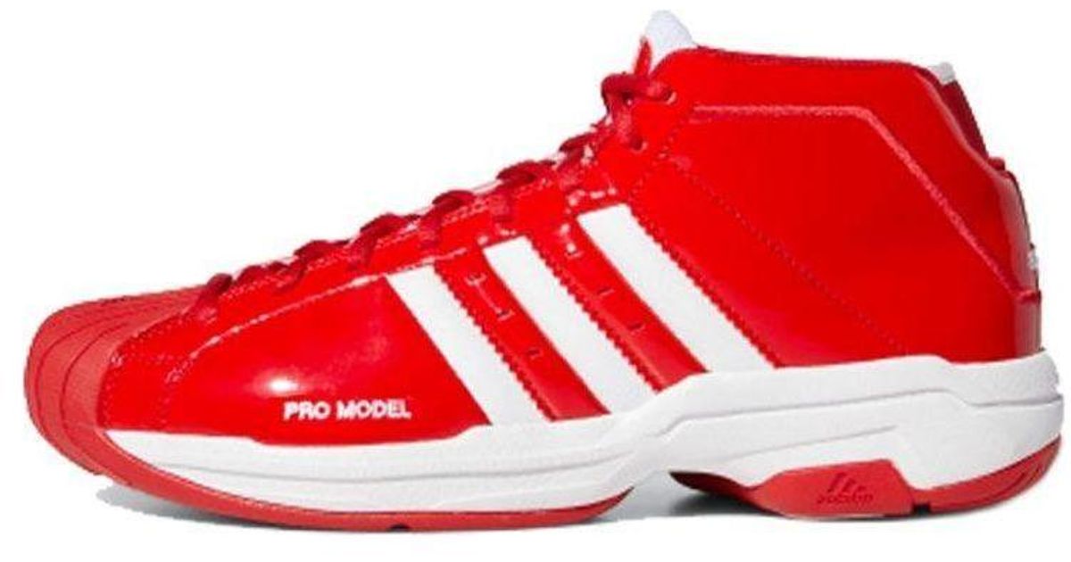 adidas Pro Model 2G 'Scarlet' in Red for Men | Lyst