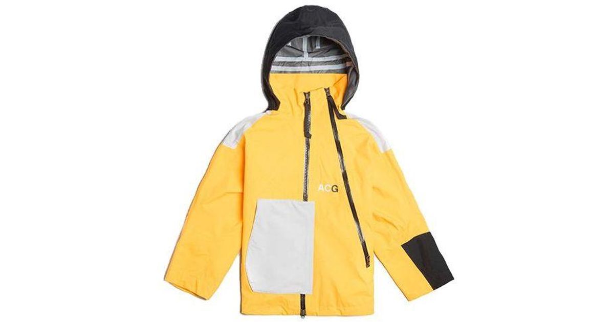 Nike (Wmns) Lab Acg Deploy Gore-Tex Jacket For in Yellow | Lyst UK