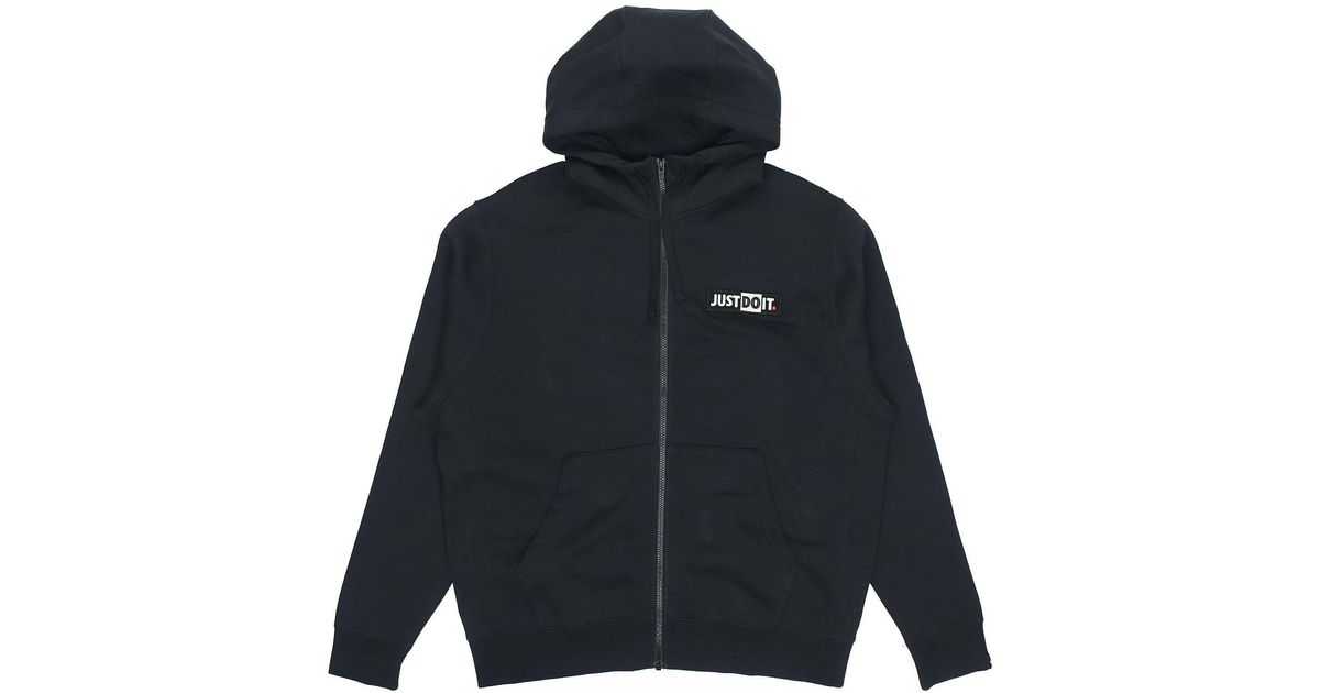 nike jdi hoodie black