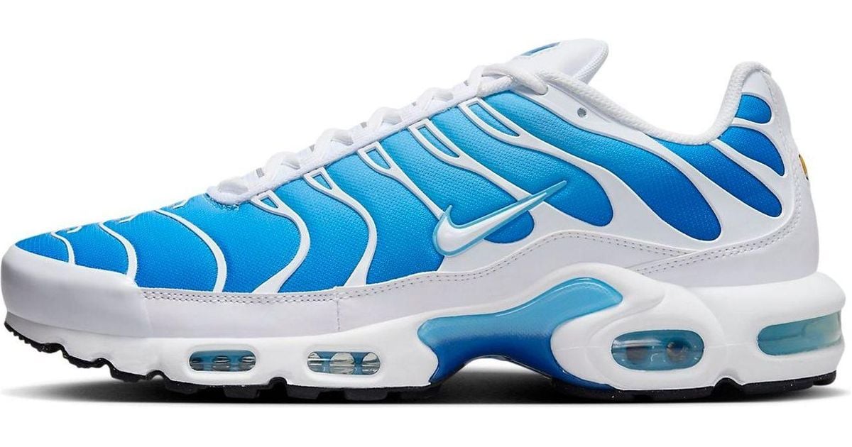 Blue Fury Air Max Plus Sky Blue White Nike Shoes Women Nike Air