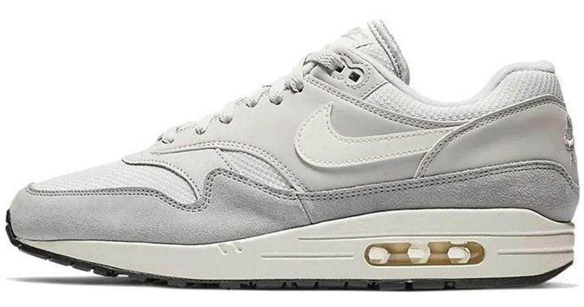 mens nike air max 1 grey