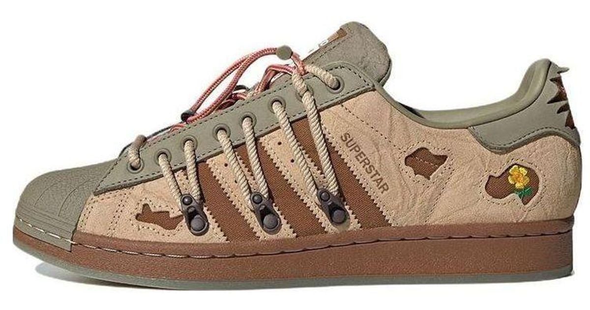 adidas Originals Superstar X Melting Sadness in Brown for Men | Lyst