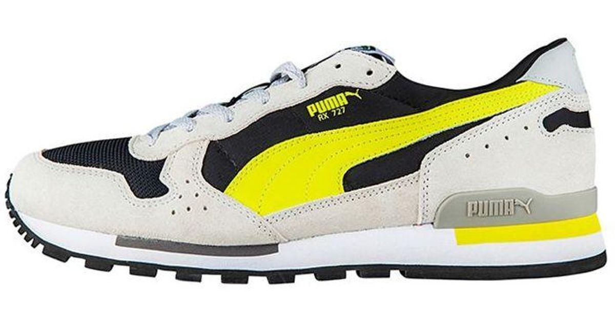 PUMA Rx 727 Black/yellow/white for Men | Lyst