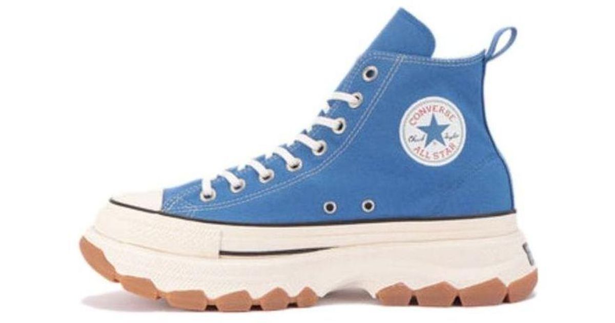 Converse All Star 100 Trekwave Hi in Blue for Men Lyst UK