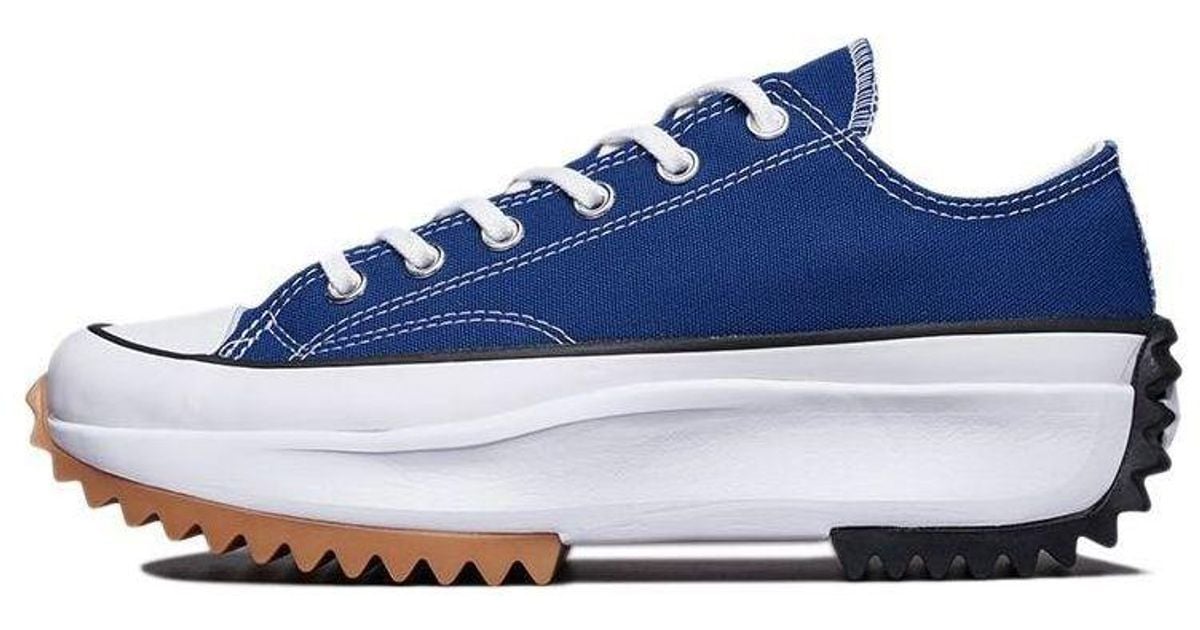 Converse Run Star Hike Low in Blue for Men Lyst UK