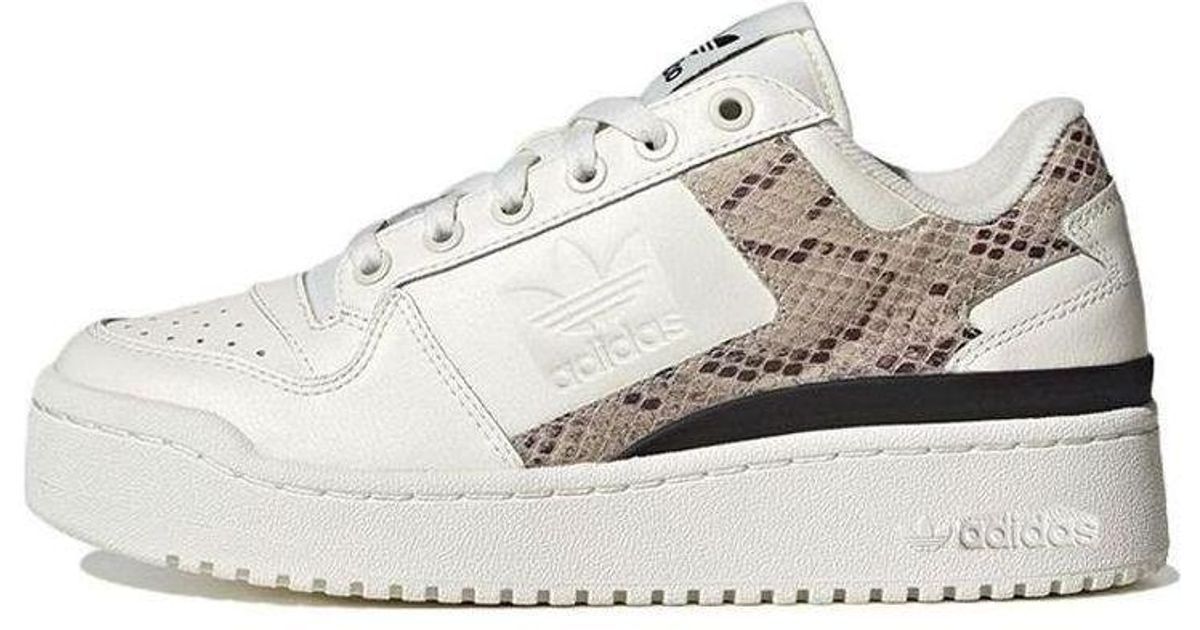 adidas (Wmns) Originals Forum Bold Shoes 'Python' in White | Lyst