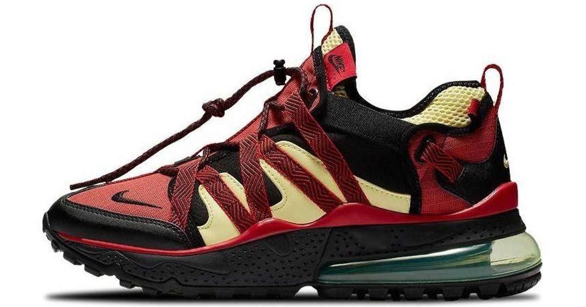 red and black nike air max 270