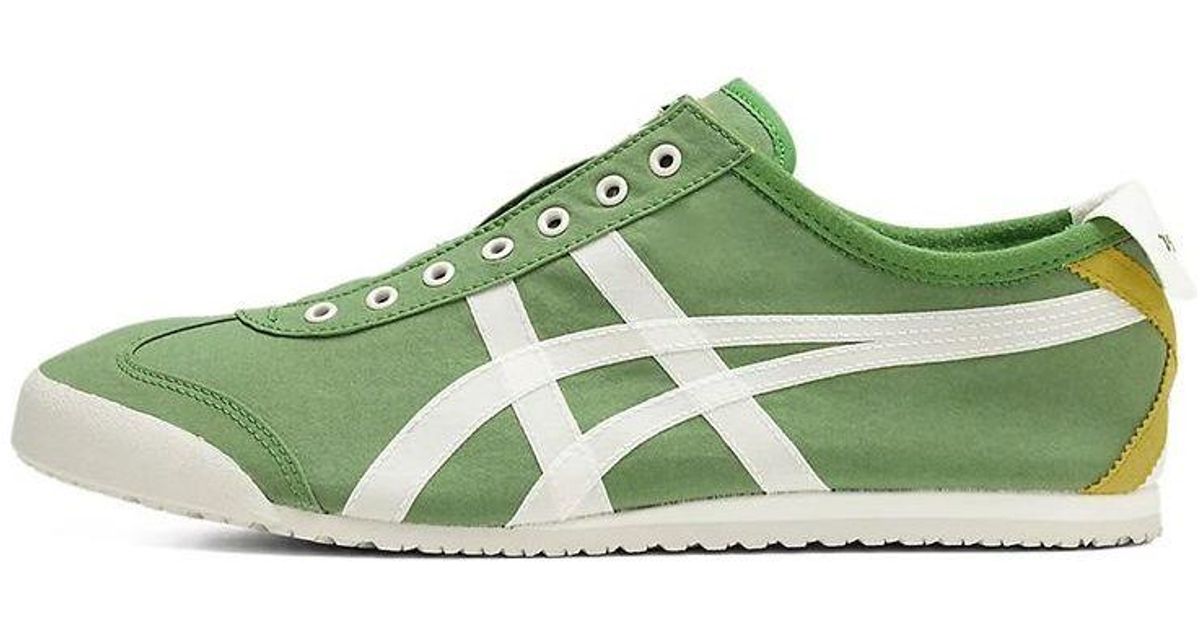 Onitsuka Tiger Mexico Slip-on Shoes 'spinach Green White' for Men | Lyst