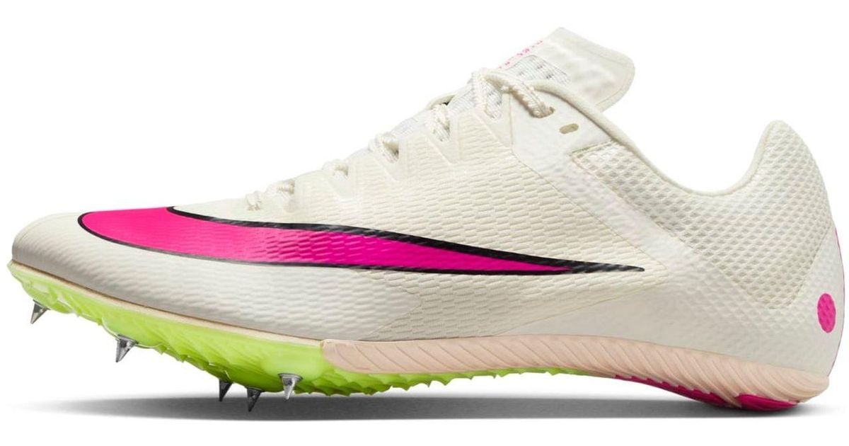 Nike Air Zoom Rival Sprint Spikes 'Sail Fierce' in White for Men Lyst