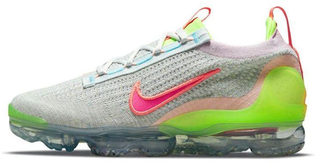 Nike Air Vapormax 2021 'neon' Green Lyst