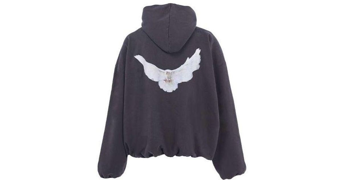 Yeezy Gap Engineered By Balenciaga Ss22 Dove Hoodie 'Dark' in Blue